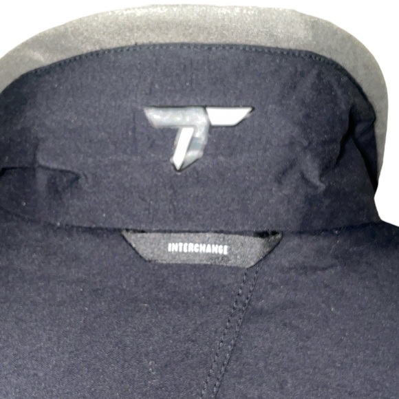 NWT Men's Columbia Black Fast Descent Fleece Full Zip Vest Size XL - Picture 4 of 8